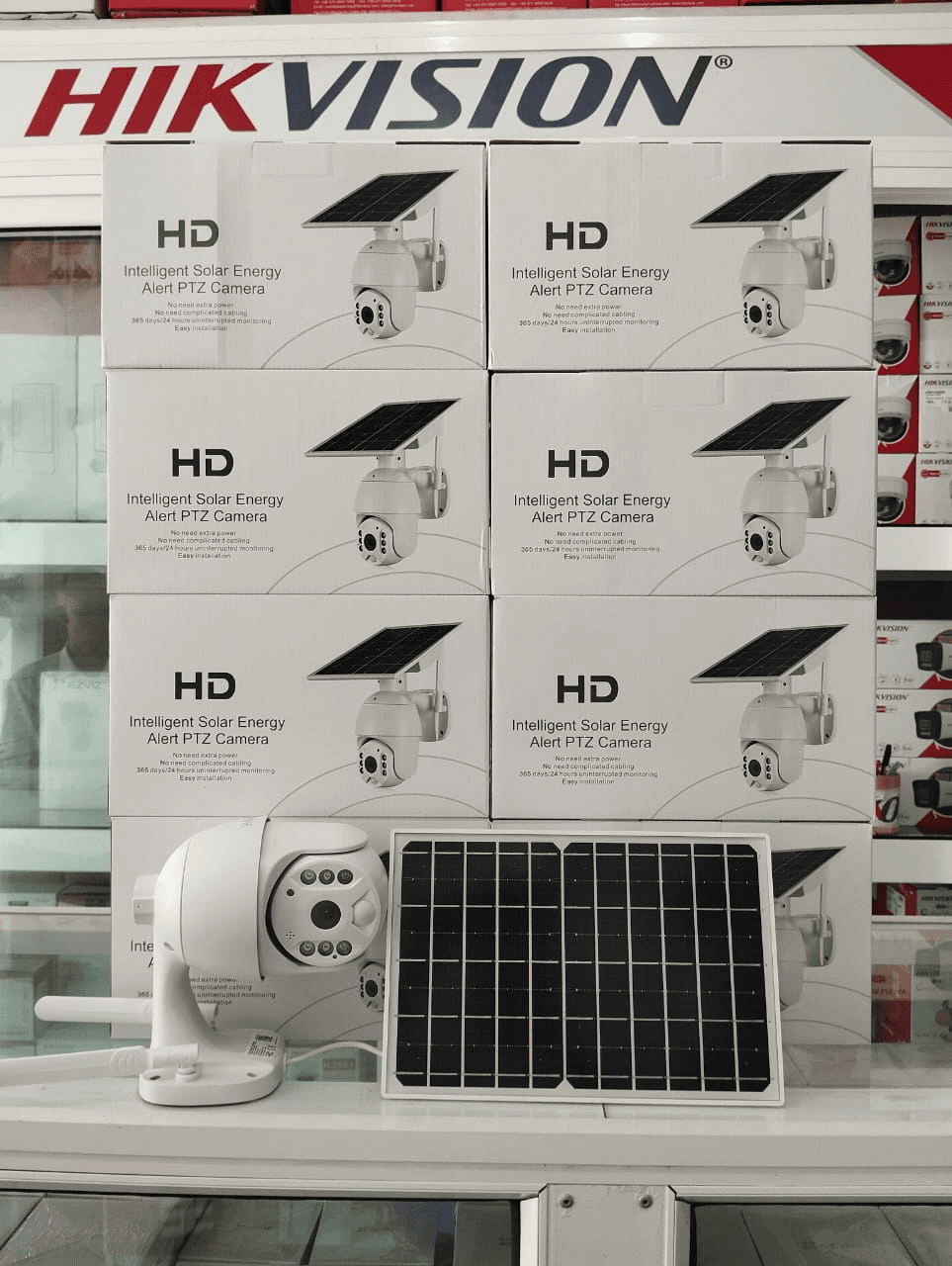 4G Solar-Powered Single-Lens Camera (7.8W Panel)