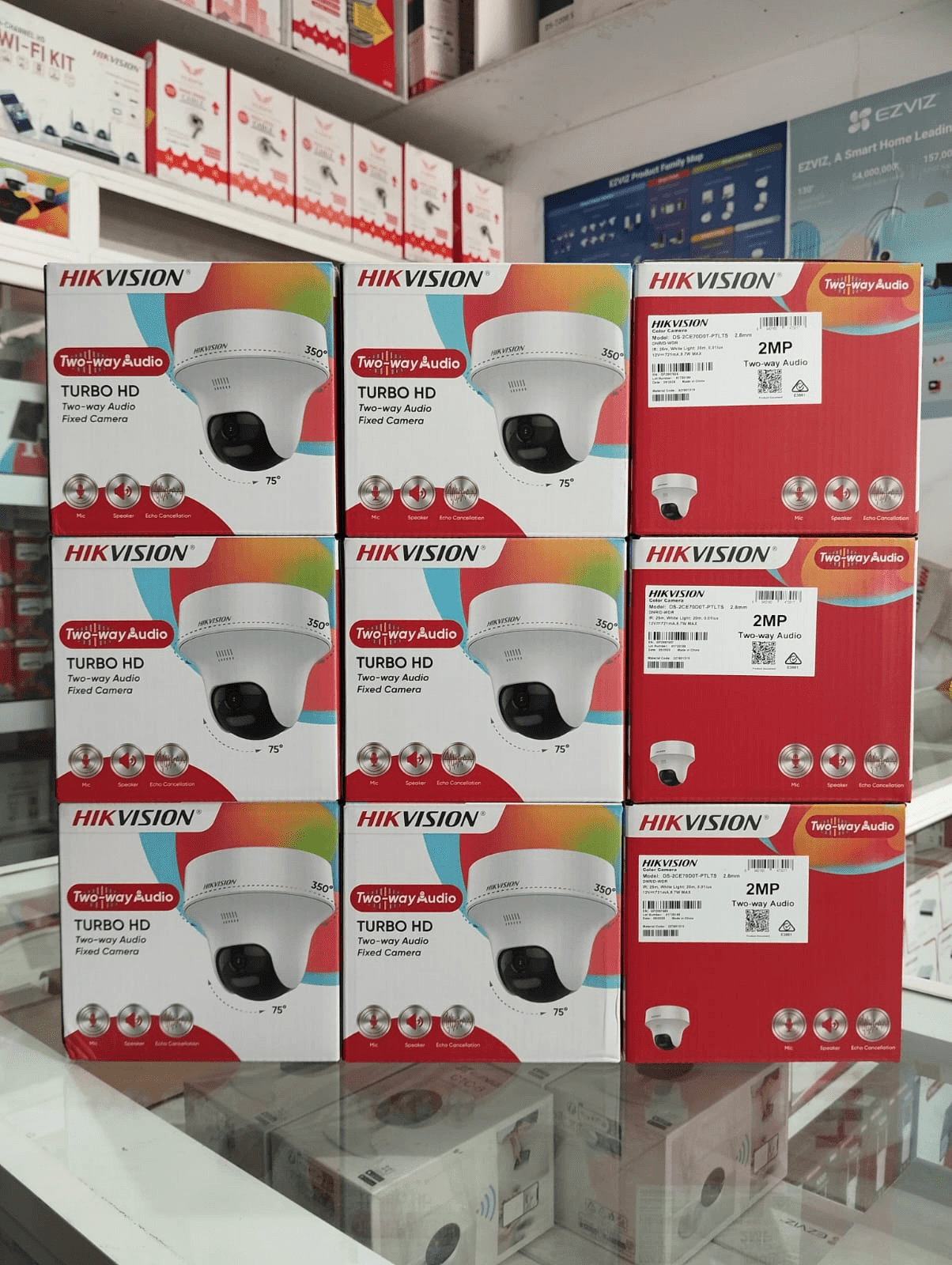 Hikvision DS-2CE70D0T-PTLTS Two-Way Audio PT Camera