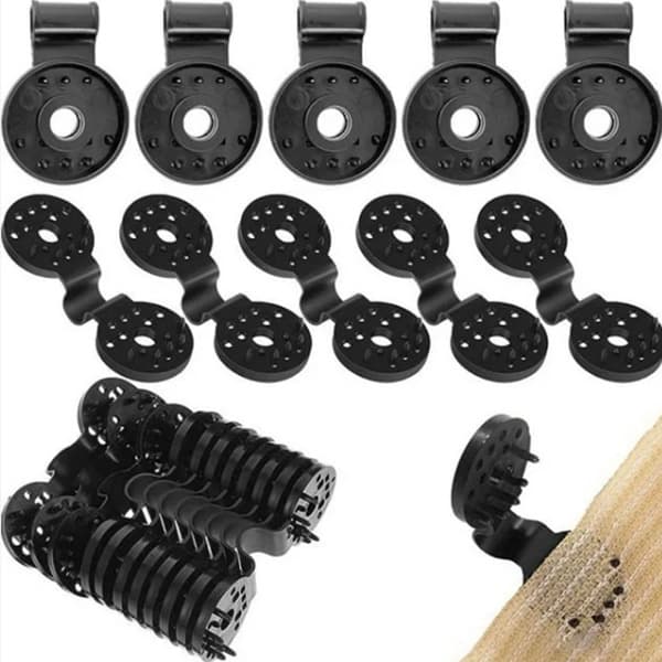Shade Net Fixing Kit (eyelets, rope, clips)